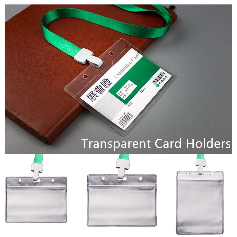 Bao Đựng Thẻ ID Bằng Nhựa Mềm 2 Mặt Ngang Dọc MIHAN1
