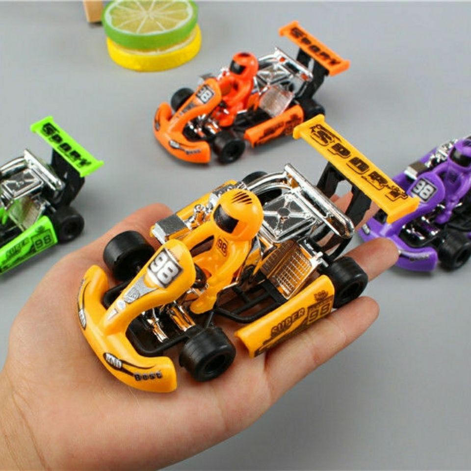 New pull back racing kart đồ chơi giáo dục dành cho trẻ em bán buôn xe công thức ô tô quán tính hàng hóa