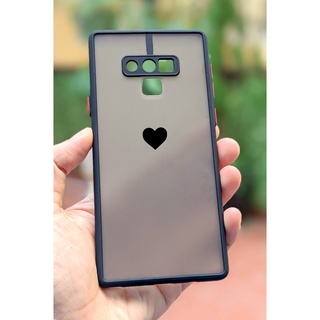 Ốp Lưng Viền Dẻo Trái Tim, Bảo Vệ Camera SAMSUNG Note 8/Note 9/Note 10/Note 10 Plus/Note 20/Note 20 FE/Note 20 Ultra