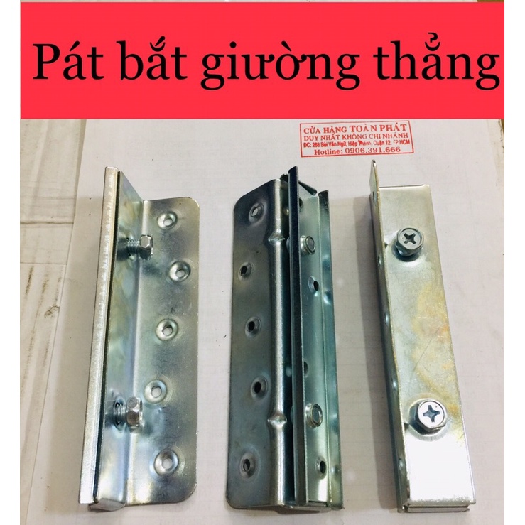 [combo 4 Cái ] Bát bắt giường thẳng| Pát liên kết bắt giường| ke góc giường