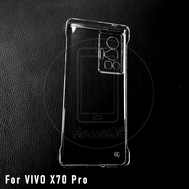 Ốp điện thoại PC cứng trong suốt cho Vivo X70 X60 X50 Pro Pro+ Plus X70Pro
