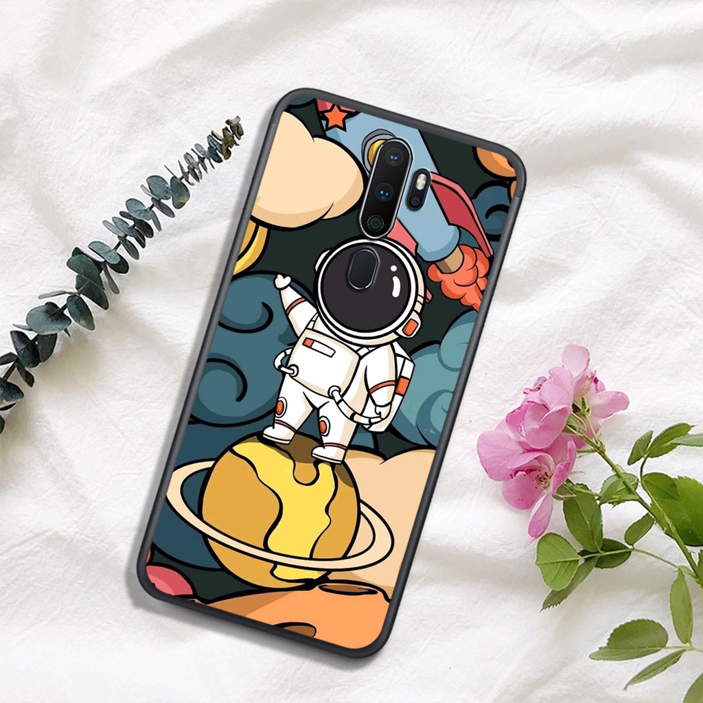 [ SIÊU HOT] ỐP LƯNG OPPO A5 2020/A9 2020/F11/F11 PRO/A31/A8 , IN HÌNH ASTRONAUT - PHI-HÀNH-GIA, MÀU SẮC CỰC BẮT MẮT