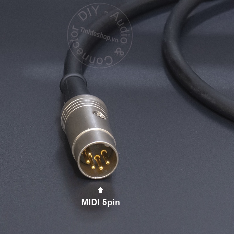 Dây MIDI 5 chân DIY 0.3 đến 10 mét - MIDI 5pin cable