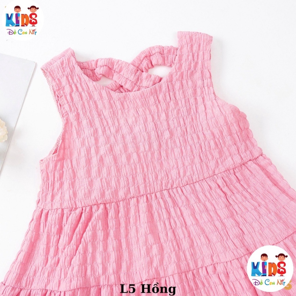 VÁY XÒE SÁT NÁCH ĐŨI XỐP CAO CẤP CỰC MÁT BÉ GÁI - ĐẦM TRẺ EM