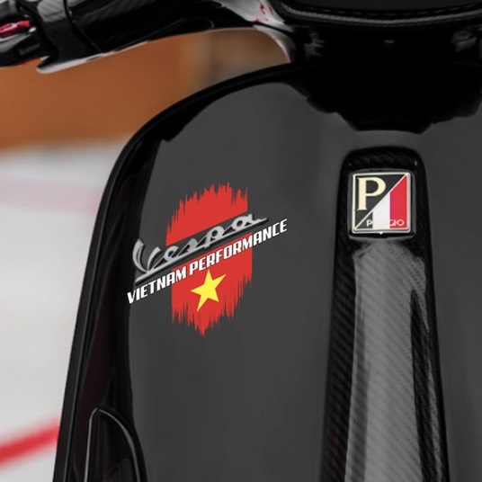 Tem Dán Xe Performance Phản Quang,  Decal Dán Xe Máy, Ô Tô Chất Liệu PVC Cao Cấp Chống Nước, Bền Màu