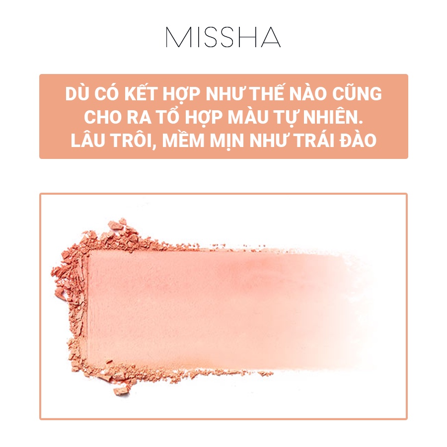 [Mã COSDEP -8% ĐH250k]Phấn Má Hồng MISSHA Cotton Mix Blusher 4g | WebRaoVat - webraovat.net.vn