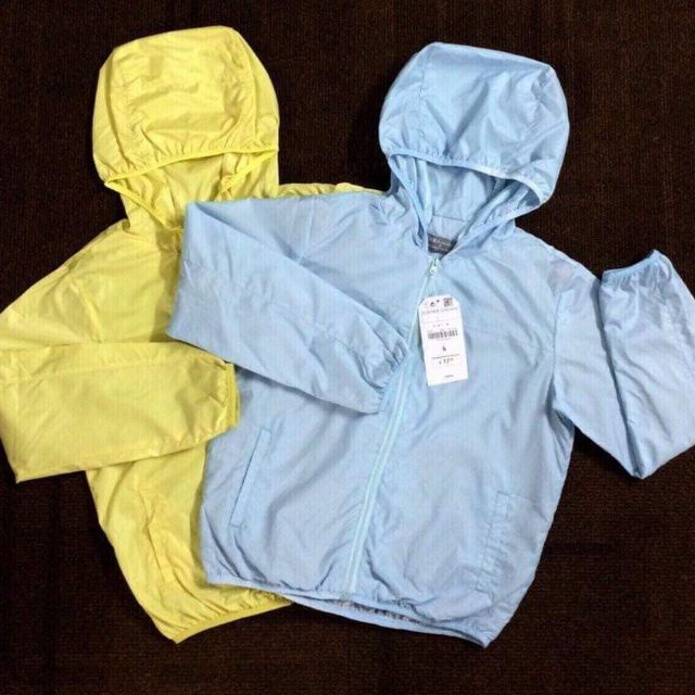 Áo gió trẻ em 2 lớp
