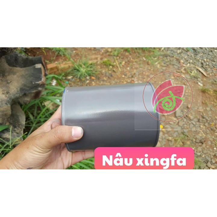 [2700g] Sơn sắt màu xám xingfa,  xám đậm xingfa 1K Dolphin