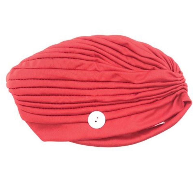 Mũ Trùm Đầu Bandana Màu Trơn Dạ Quang Nút Thắt Nơ Kèm Giá Đỡ Mặt Chống Nhìn Trộm Kiểu Thể Thao Cho Nữ