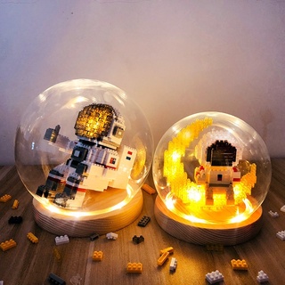 LEGO LẮP RẮP MÔ HÌNH 3D PHI HÀNH GIA CÓ ĐÈN LED