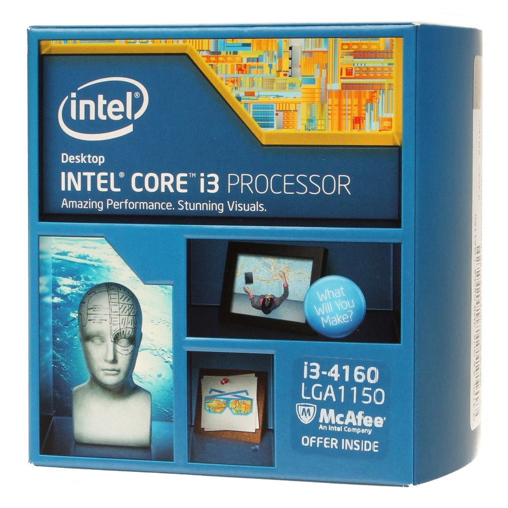 CPU Intel Core i3 4160 (3.6Ghz / 3MB Cache / socket 1150) - Đã Qua Sử Dụng, Không Kèm Fan