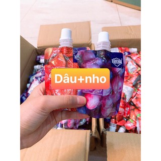 [HOT] Nước ép Nho và dâu tây
