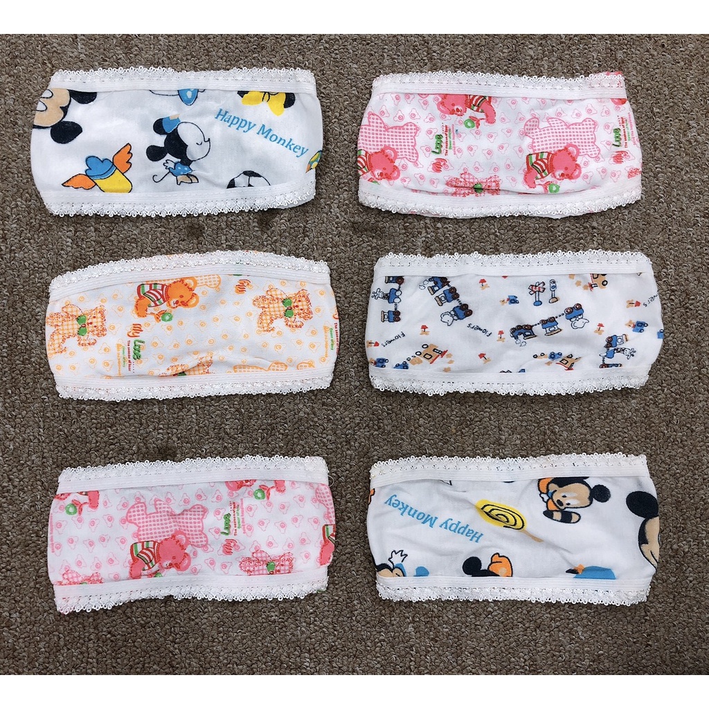 Mũ che thóp cho bé sơ sinh, che thóp em bé 100% cotton mềm mại - Monnie kids