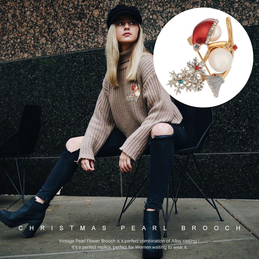 Ghim Cài Áo Hình Hoa Tuyết / Phù Thủy Dễ Thương