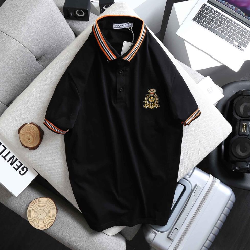 Áo thun Nam Nữ ⚡FREE SHIP⚡ Áo Polo cổ bẻ Dolce Gabbana thêu logo ngực 