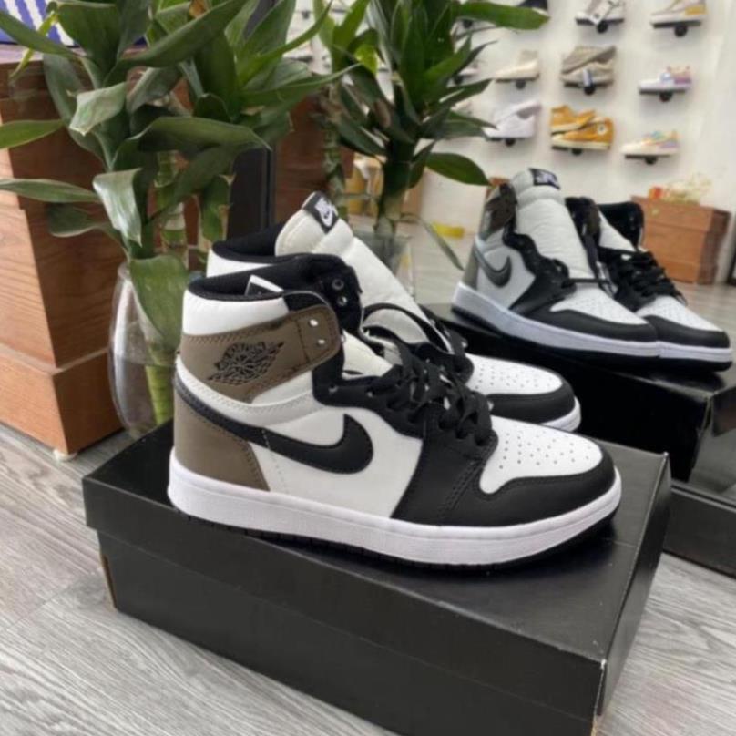 [Full Box Bill]  Giày Jordan 1 Dark Mo_cha  Nam Nữ- Phiên Bản Tiêu Chuẩn. Giày thể thao Jordan 1 nâu cao hot hit-Tình | BigBuy360 - bigbuy360.vn