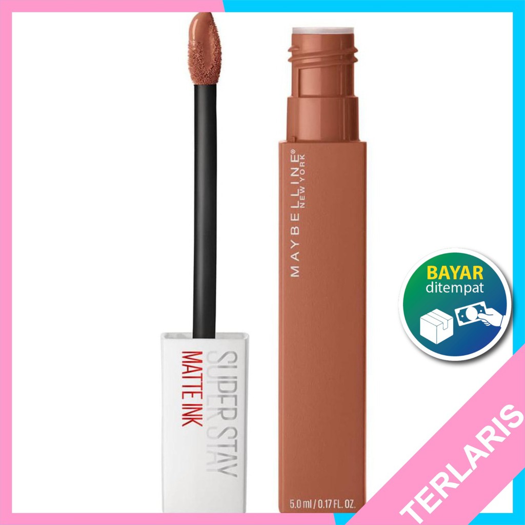 (hàng Mới Về) Son Lì Maybelline Chính Hãng Không Dễ Phai Màu