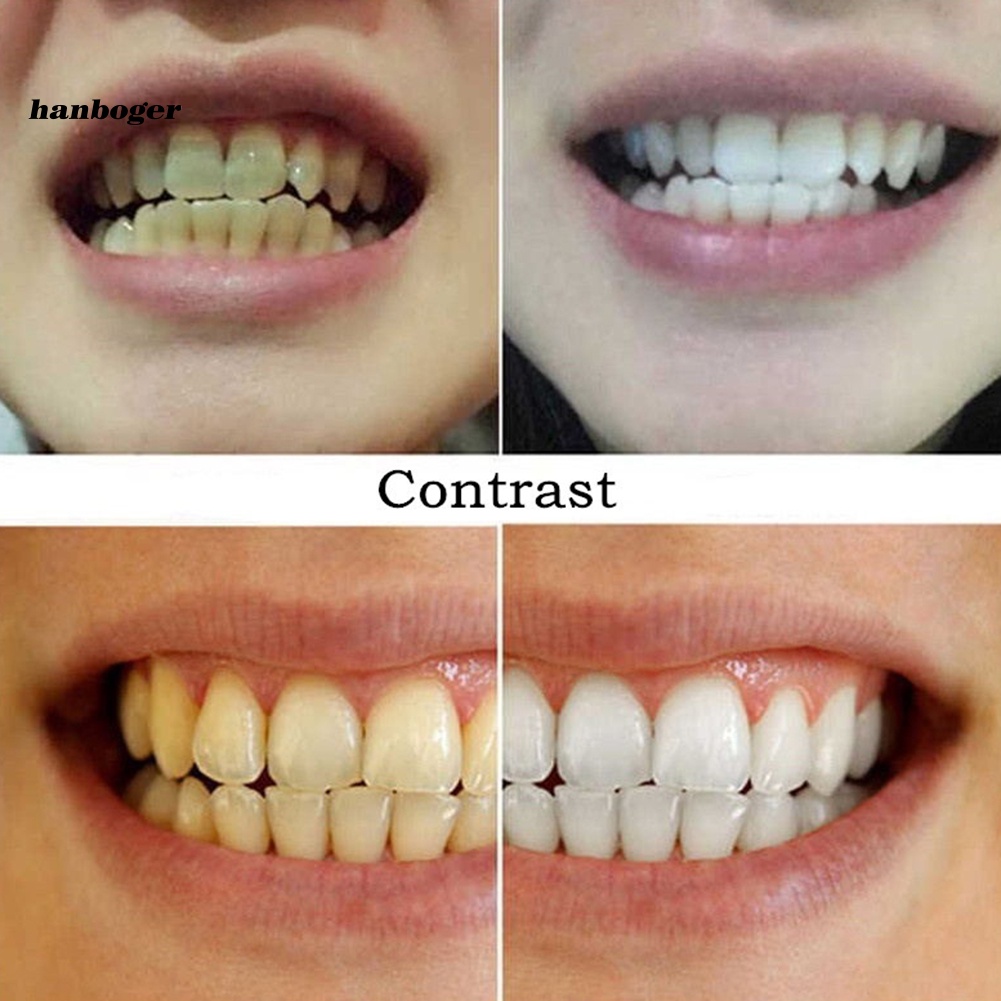 Bột tẩy trắng răng loại bỏ mảng bám cho hàm răng trắng sáng tự nhiên