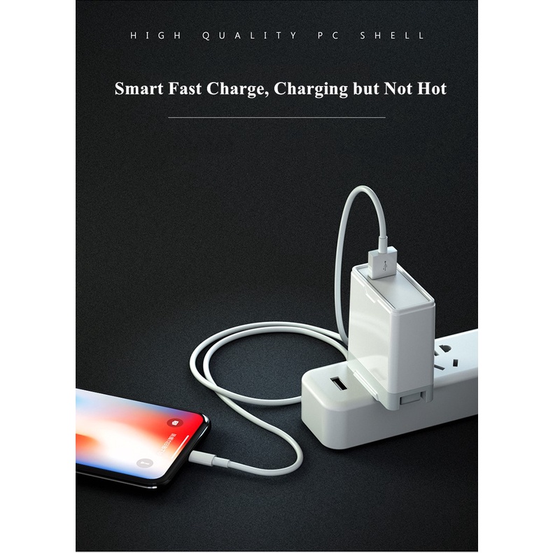 Dây Cáp Sạc Nhanh Có Đèn Led Thông Minh Chất Lượng Cao Cho IP/Type-C/Micro