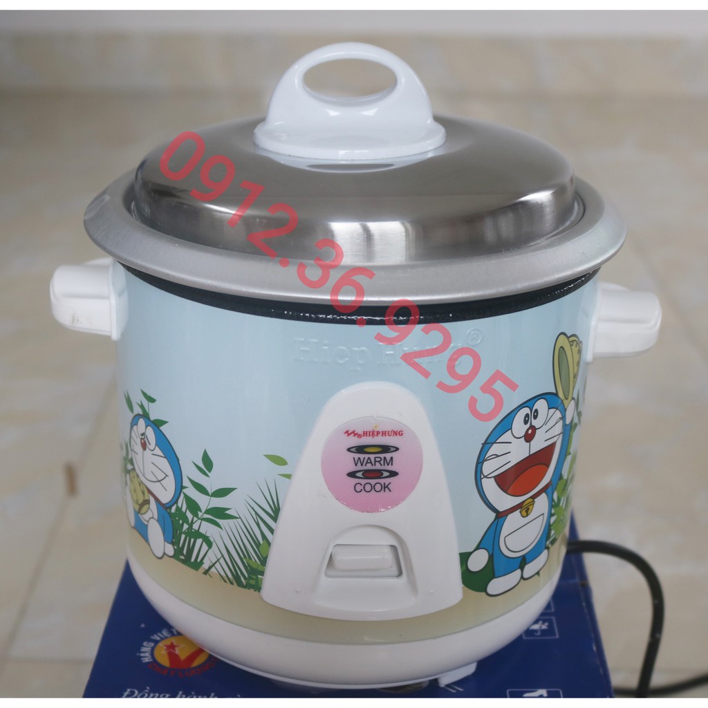 Nồi Cơm Điện Mini Hiệp Hưng 0,6 Lít Dành Cho 1-2 Người Ăn, Bảo Hành 12 Tháng