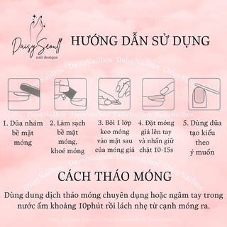 Nailbox sơn trắng trứng cút đơn giản