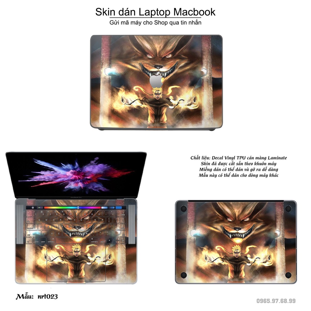 Skin dán Macbook mẫu mèo con - stic252 (đã cắt sẵn, inbox mã máy cho shop)