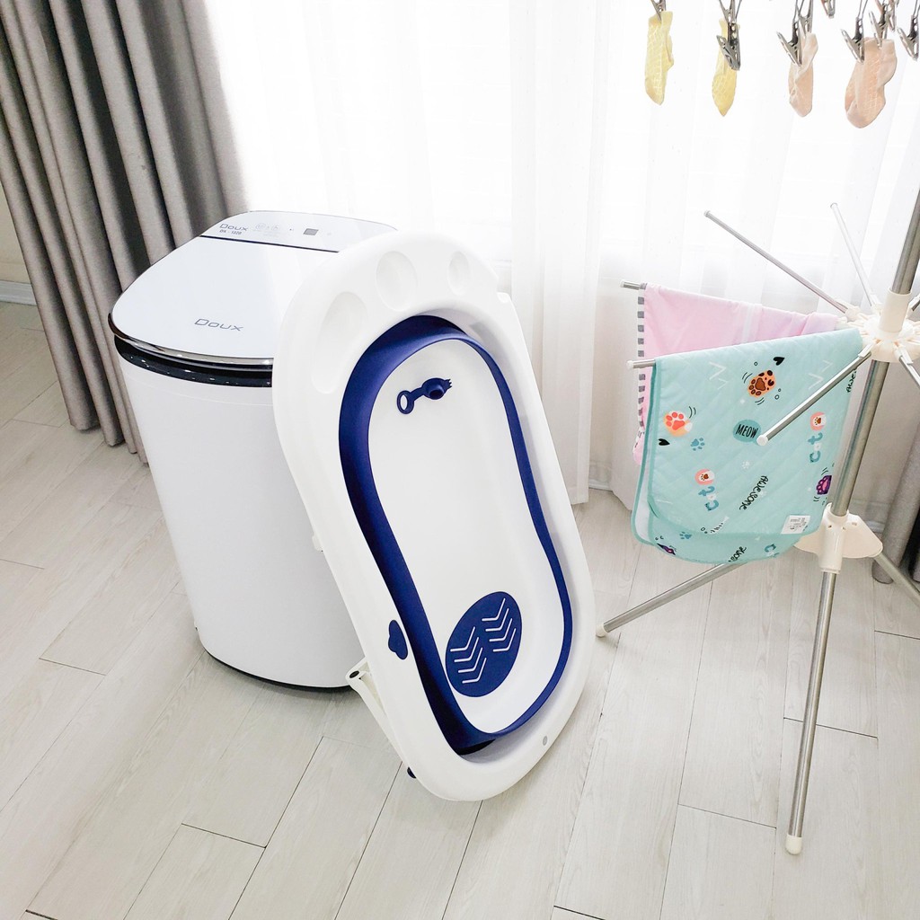 Chậu tắm gấp gọn kèm phao HOLLA siêu cao cấp