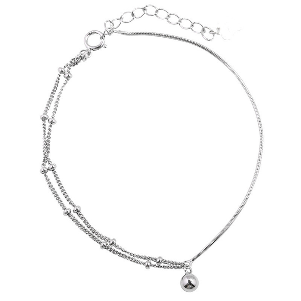Vòng tay chuỗi hạt S925 thiết kế bất đối xứng thời trang cho nữ Yanqueens Trang sứ Quà tặng