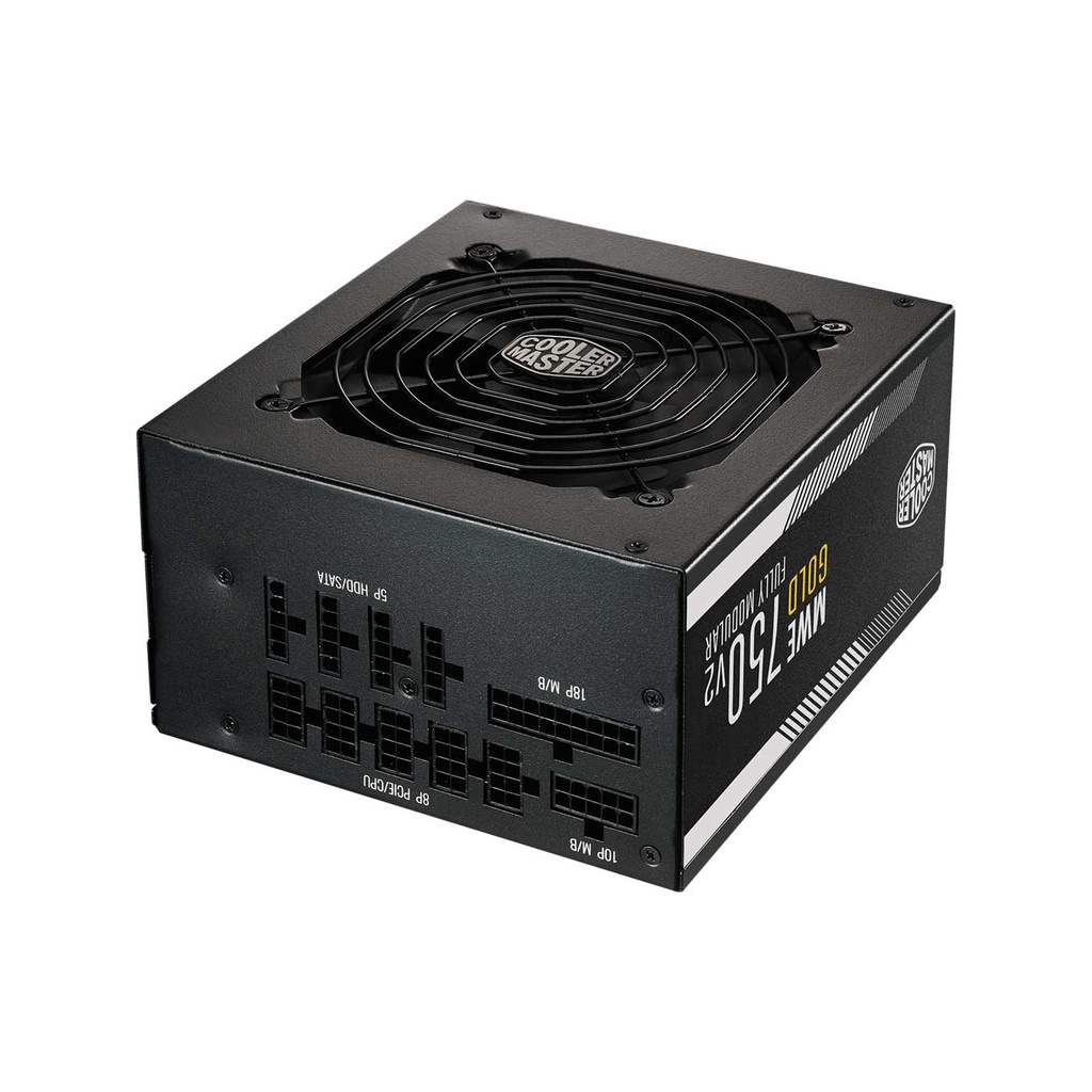 [Mã 44ELSALE2 giảm 7% đơn 300K] Nguồn máy tính Cooler Master MWE Gold 750 V2 Full Modular 750W - Bảo hành 60 tháng