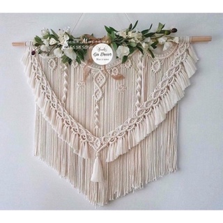 Mành Macrame Treo Tường Trang Trí Nhà Cửa