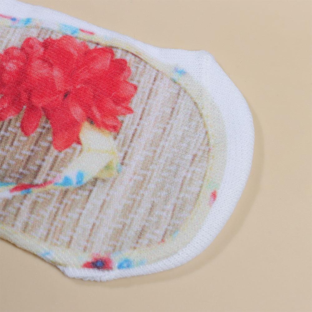 LEILY Đôi Vớ Cotton In HìNh 3D Xinh XắN