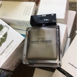 Nước hoa Narciso Rodriguez for Him 100ml edp tester hộp trắng như hình