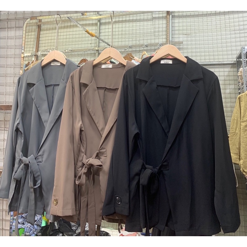 [ẢNH THẬT] ÁO VEST BUỘC ĐAI NƠ CHÉO | BigBuy360 - bigbuy360.vn