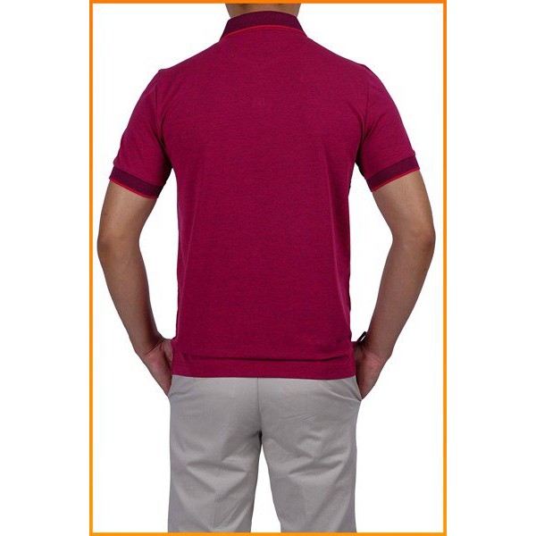 Áo thun polo nam Merriman chất liệu thoáng mát nhiều màu mã THMTS03-MAGENTA