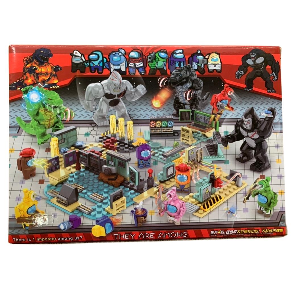 Lego Xếp Hình Lego Among Us Mẫu Mới siêu đẹp145-149 chi tiết tùy mẫu