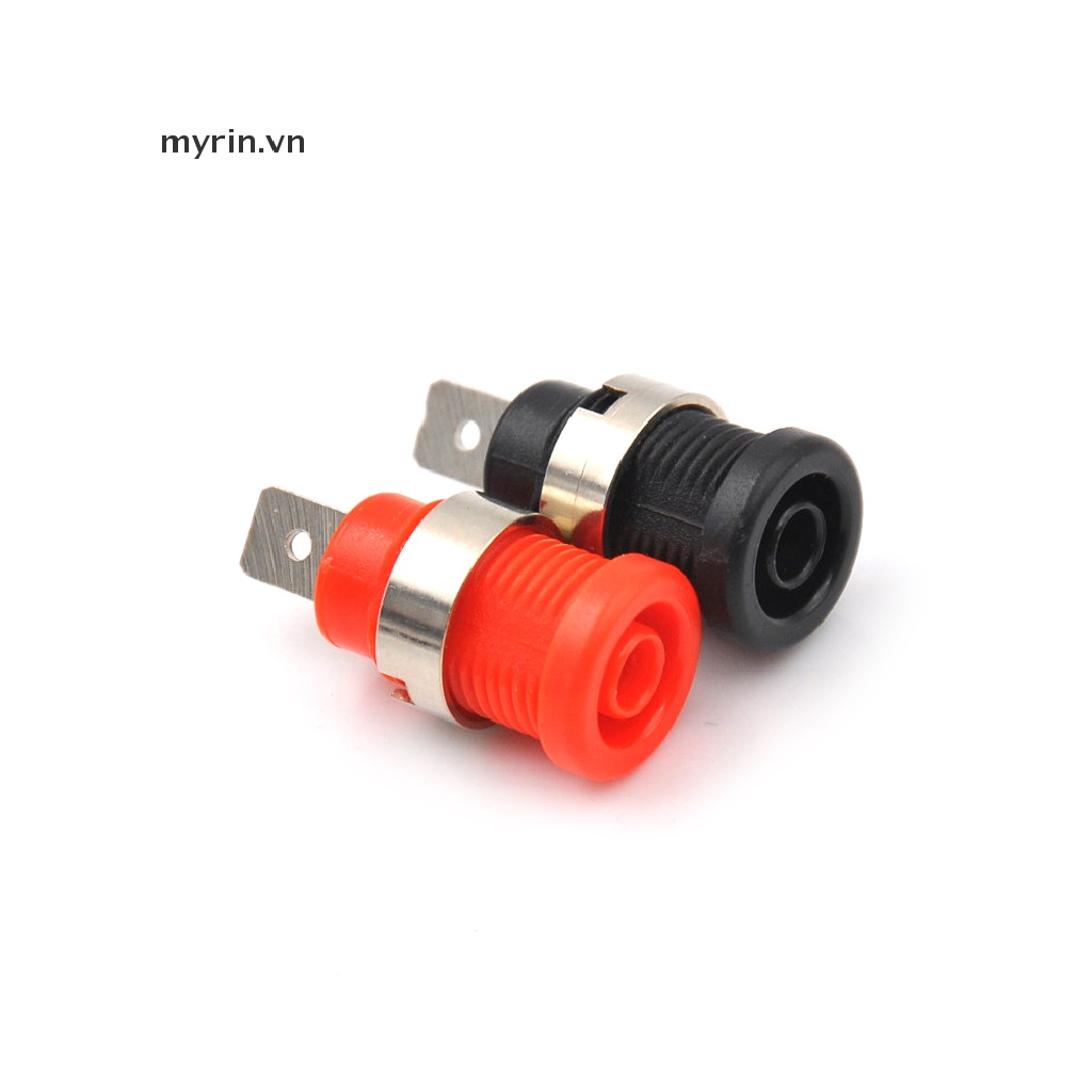 Bộ 10 Đầu Nối Jack Cắm Bắp Chuối 4mm