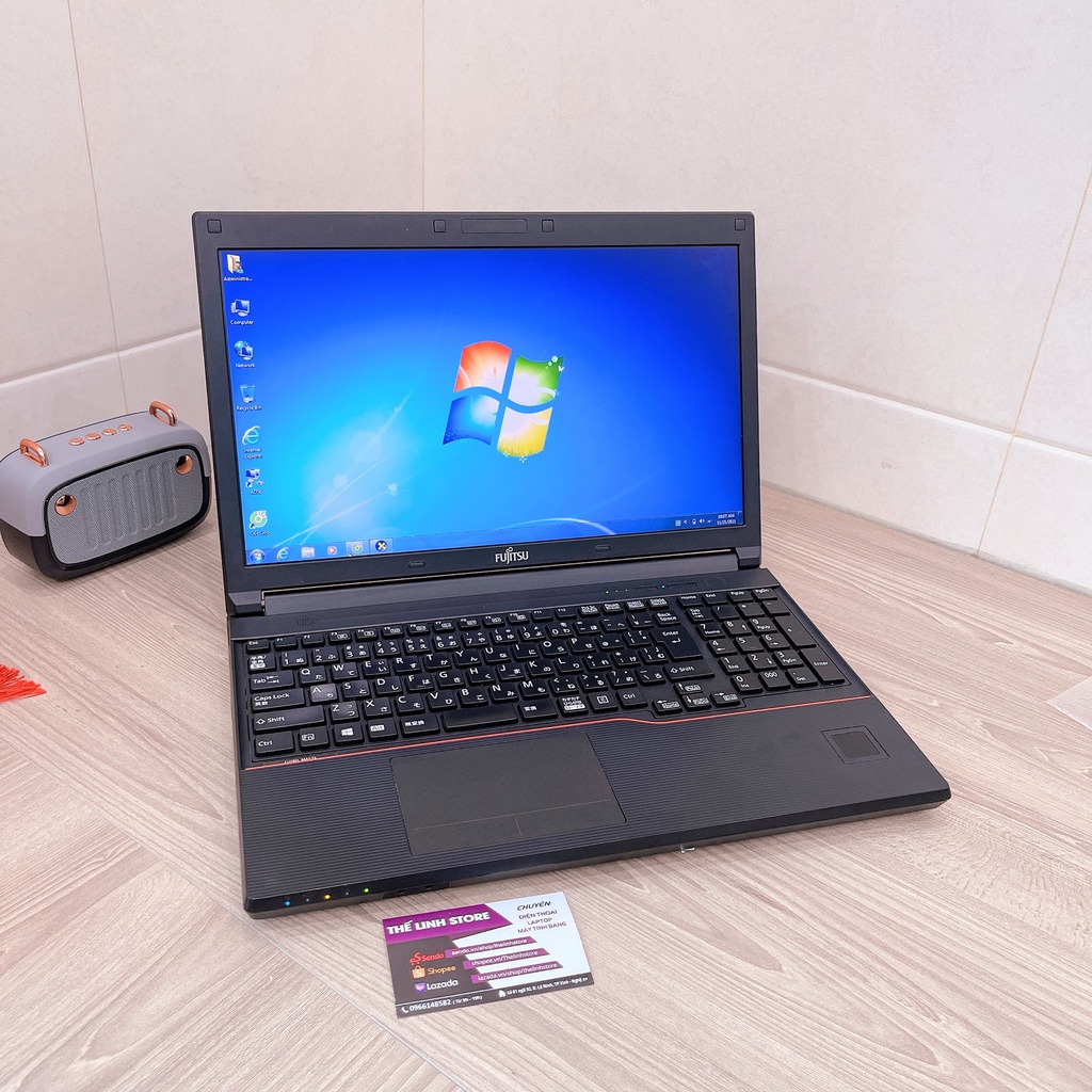 Laptop Fujitsu A574 màn 15.6 inch có phím số phụ - i3 4000M SSD 120G