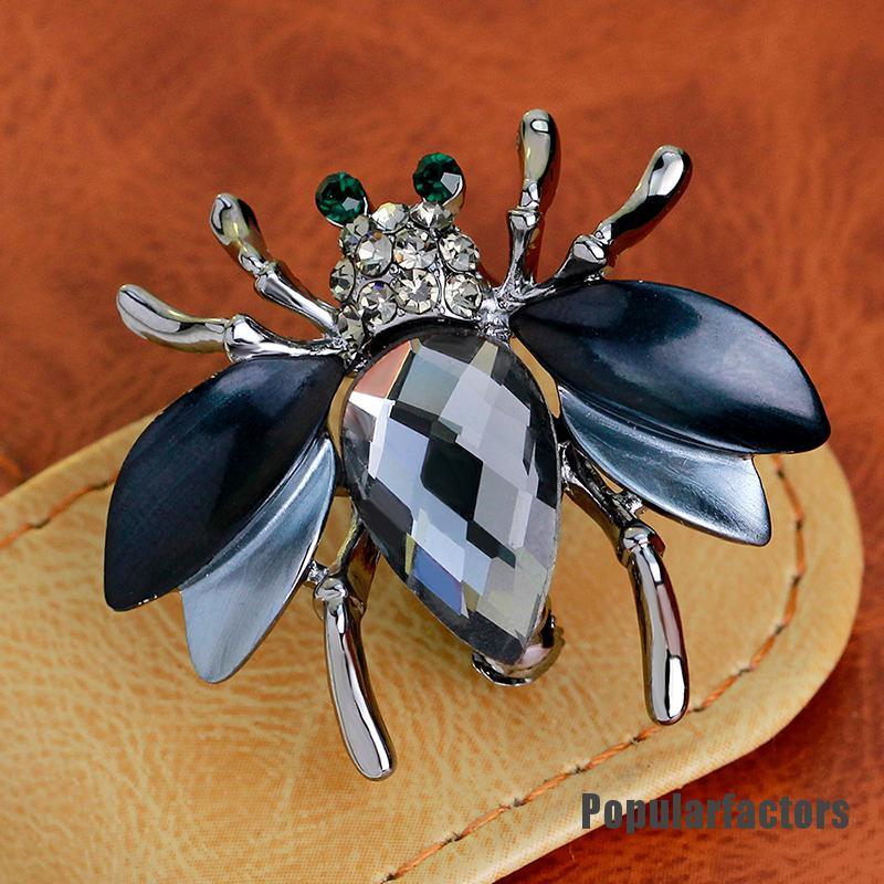 Ghim Cài Áo Hình Viên Kim Cương Nhân Tạo Thời Trang