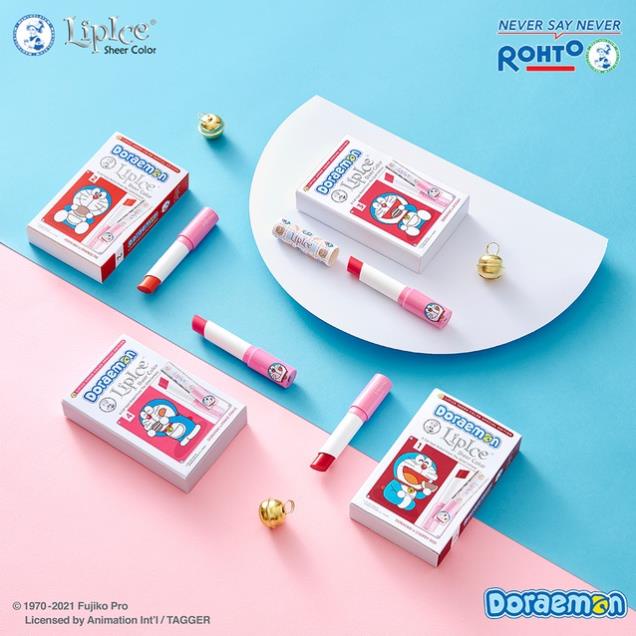 Son dưỡng có màu tự nhiên LipIce Sheer Color x Doraemon 2.4g (Tặng truyện tranh)