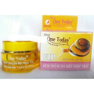 Kem trắng da ngọc trai One today 20g
