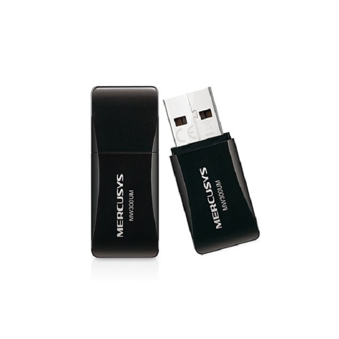 USB Wifi Mini Chuẩn N Mercusys MW300UM 300Mbps | BigBuy360 - bigbuy360.vn