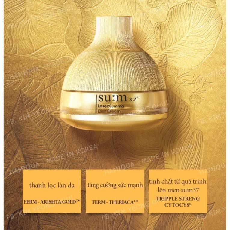 Kem tái sinh cao cấp Su:m37 Losec Summa Elixir Cream 7ml date 1/2023
