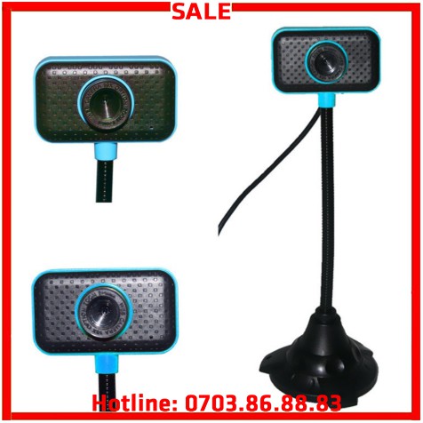 Webcam Có Mic Học Online Cho Máy Tính, Laptop, Máy Tính Xách Tay Máy Tính Để Bàn HD 2.0MP