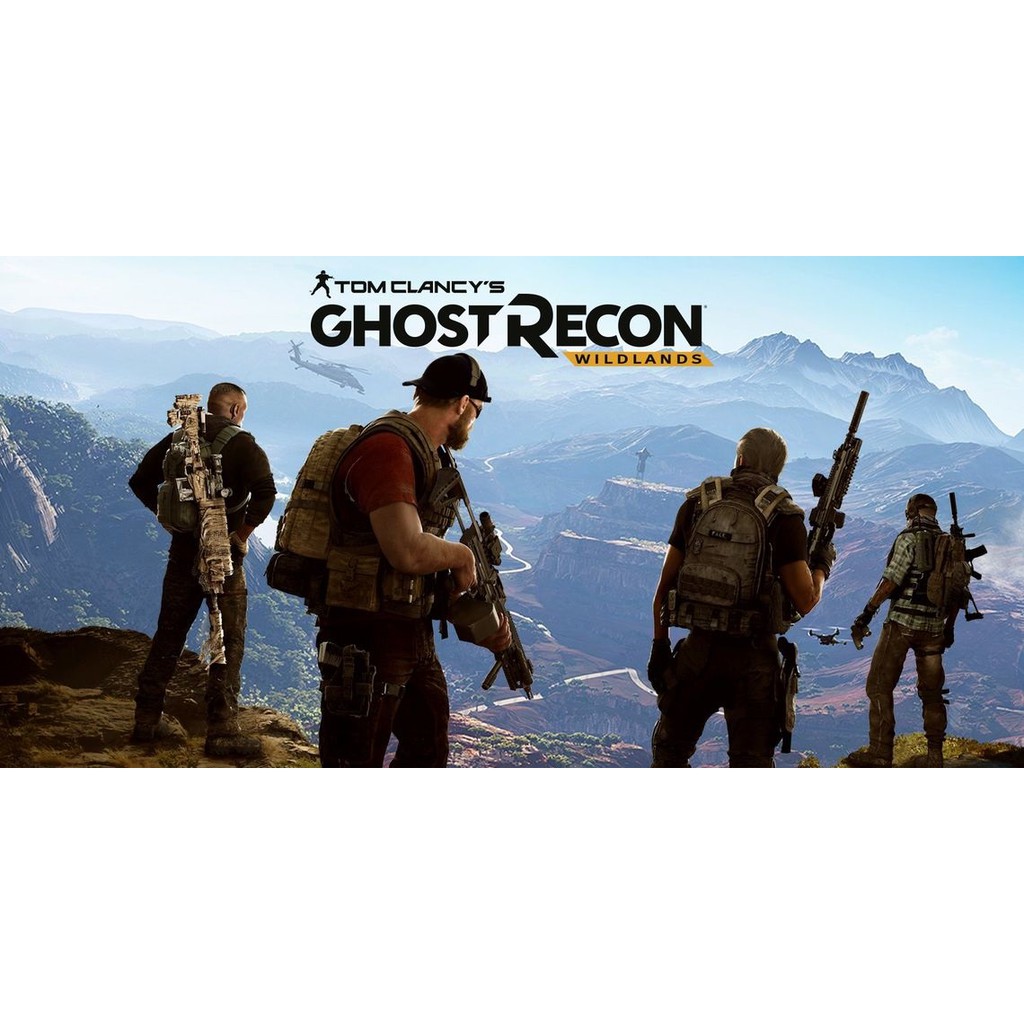 Đĩa game Tom Clancy's Ghost Recon Wildlands dành cho máy PS4