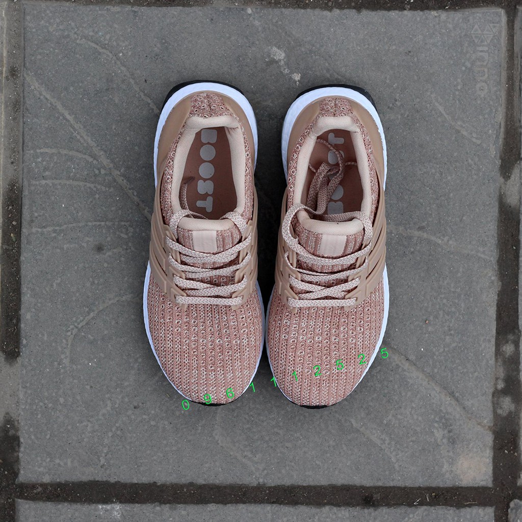 Giày sneaker giày thể thao nữ ultra boost màu hường fullbox