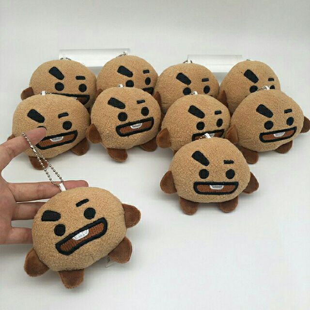 Móc khoá nhồi bông to BT21