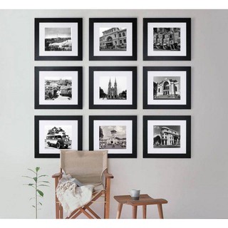 Khung ảnh gỗ thông sài gòn xưa binbin kat153