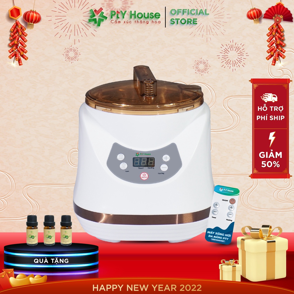 Nồi Xông Hơi Toàn Thân Cao Cấp PTY HOUSE - Dung Tích 2.8L Z1000 - Thiết kế Sang Trọng Độ Bền Cao Chống Cháy Nổ