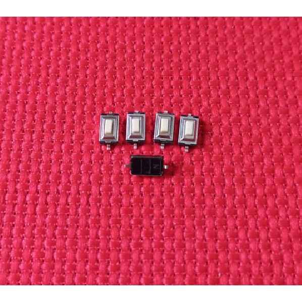 ( 5 NÚT ) Nút Nhấn 2 Chân 3x6x2.5mm SMD