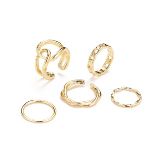 Set 5 Nhẫn Nữ Thời Trang Vintage